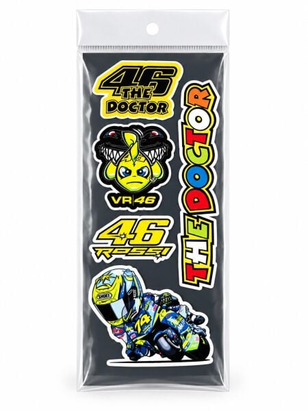 Motosiklet Sponsor Sticker Etiket Seti Fosforlu Folyo Kask Grenaj Model 6