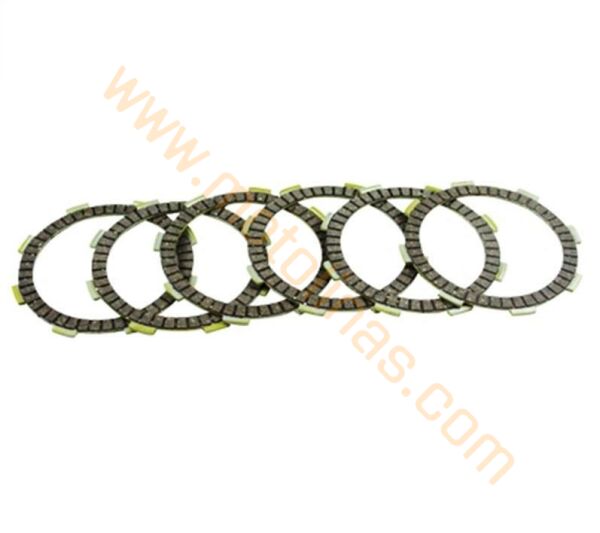 DEBRİYAJ BALATASI CG - YBR - CBF - 250 CHOOPER [6 Lİ SET]