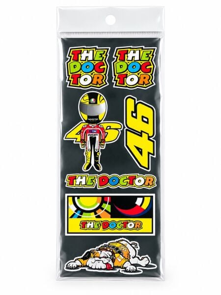 Motosiklet Sponsor Sticker Etiket Seti Fosforlu Folyo Kask Grenaj Model 8