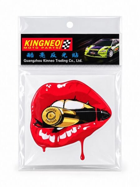Motosiklet Mix 3D Sticker Etiket Seti Fosforlu Folyo Karışık M13