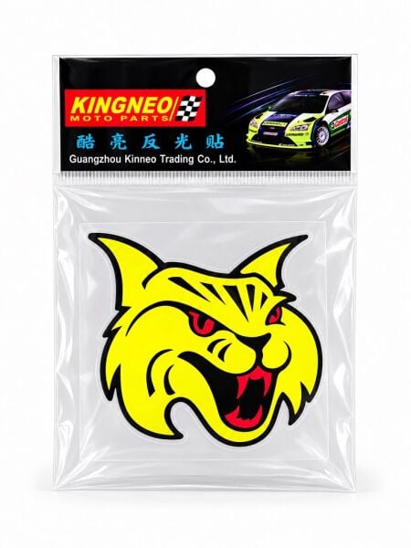 Motosiklet Mix 3D Sticker Etiket Seti Fosforlu Folyo Karışık M10