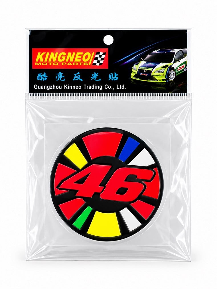 Motosiklet Mix 3D Sticker Etiket Seti Fosforlu Folyo Karışık M7