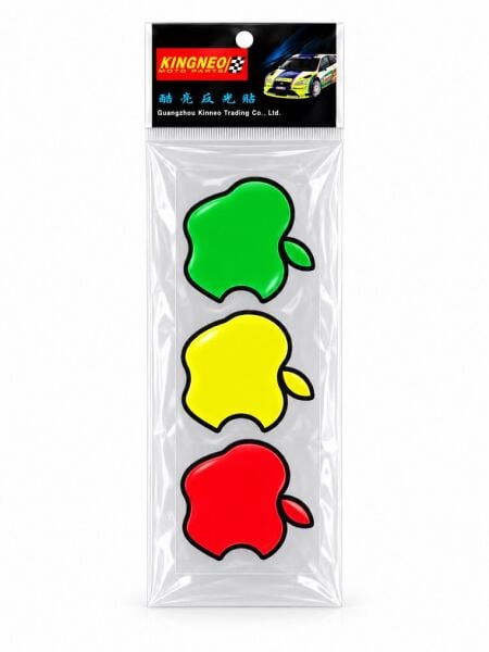 Motosiklet Mix 3D Sticker Etiket Seti Fosforlu Folyo Karışık M4