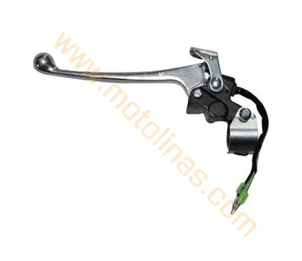 SCOOTER 150 HS, RAMZEY, ÇELİK, FİERY FREN KOL VE KÜTÜK KOMPLE SOL NİKEL