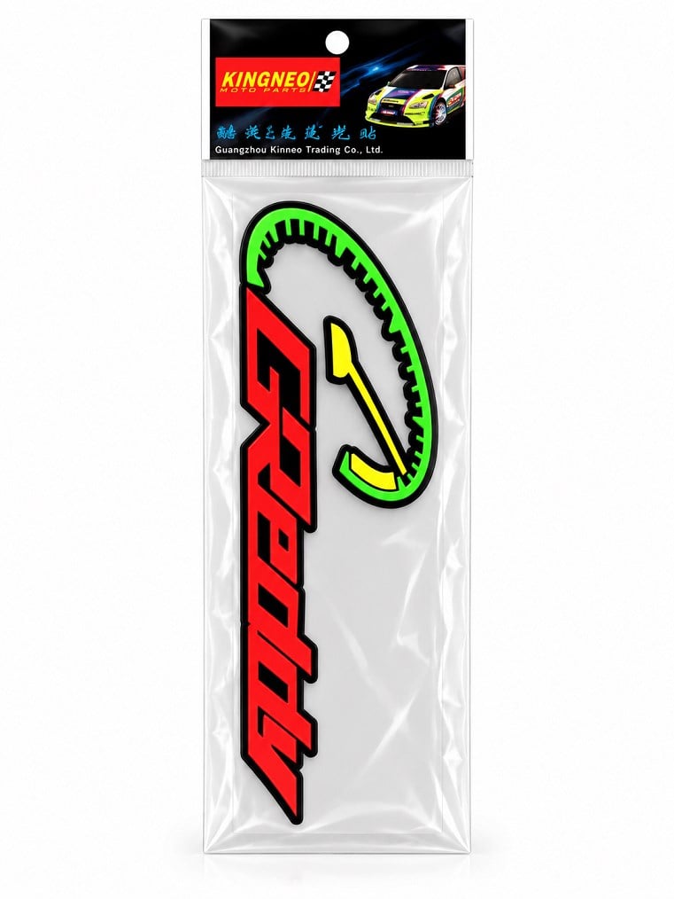 Motosiklet Mix 3D Sticker Etiket Seti Fosforlu Folyo Karışık M2