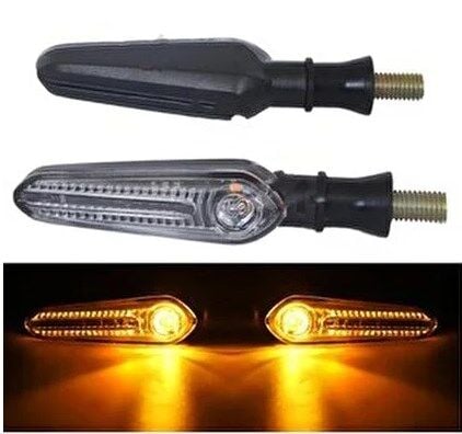 SİNYAL SARI IŞIK - DÜZ LED [TAKIM] [OPTİK CAMLI] E BELGELİ