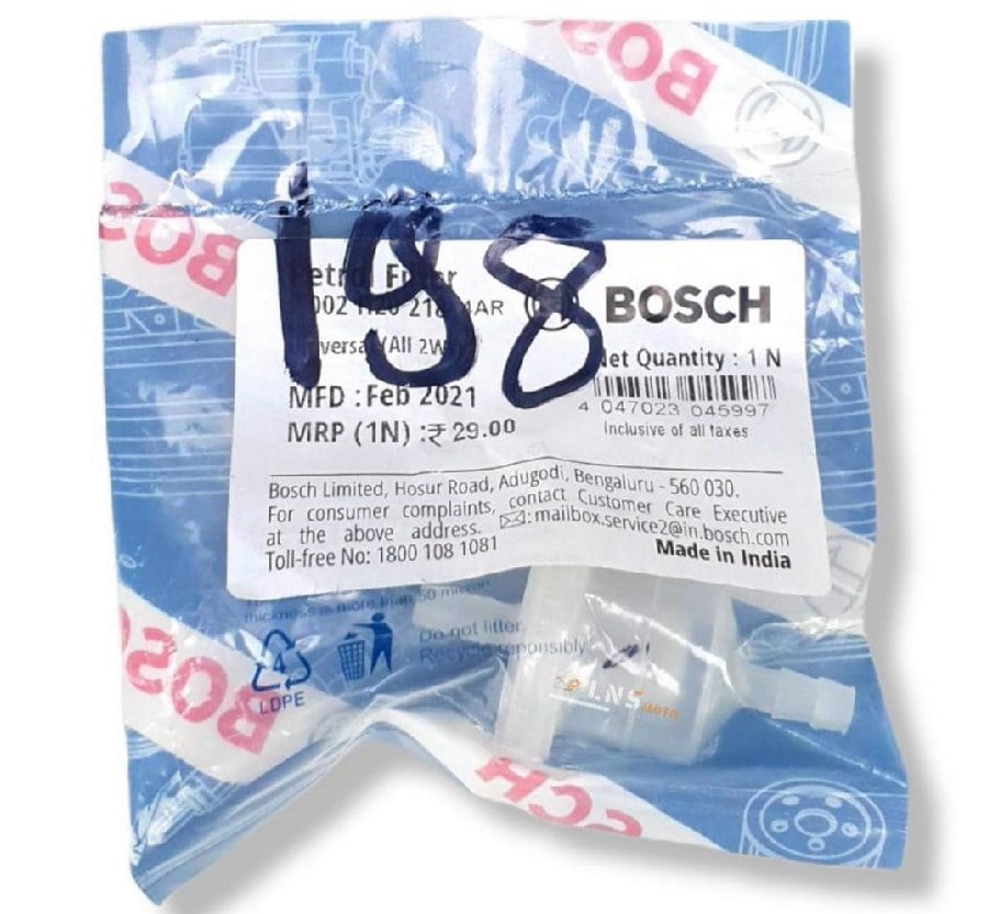Bosch Motosiklet Benzin Süzgeci