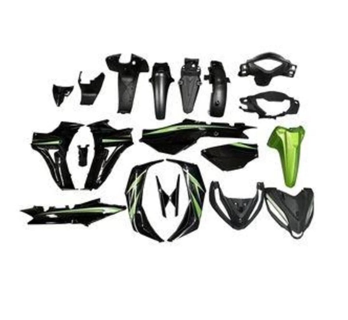 RKS Sniper Yeşil Kaporta Seti Komple Full Set OEM Uyumlu Dış Aksam