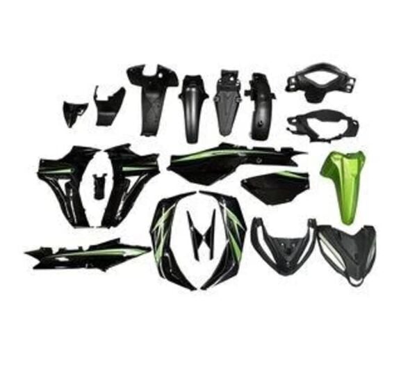 RKS Sniper Yeşil Kaporta Seti Komple Full Set OEM Uyumlu Dış Aksam
