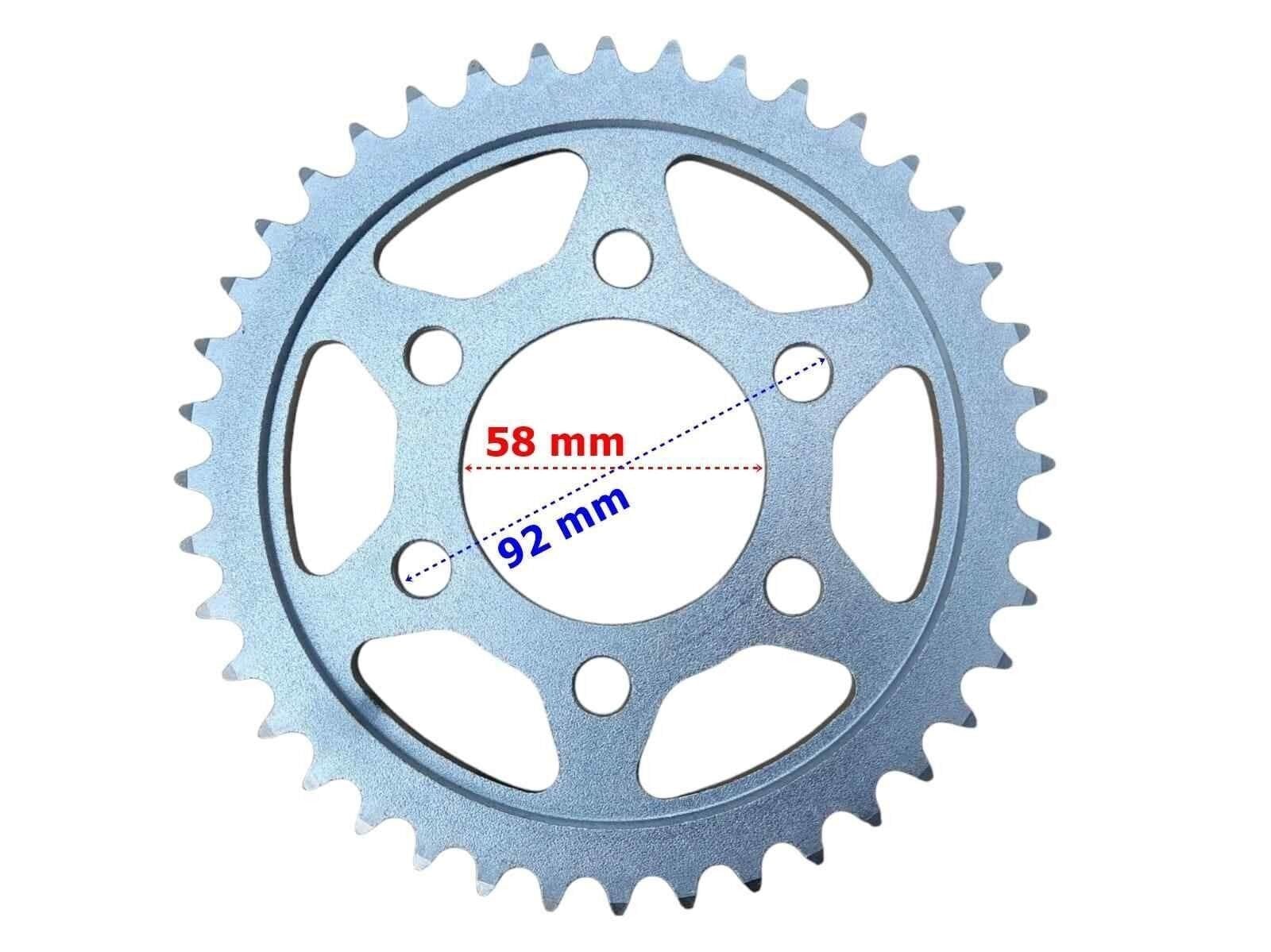 RKS SRK125R Arka Dişli 43T OEM Uyumlu Zincir Aktarma Dişlisi