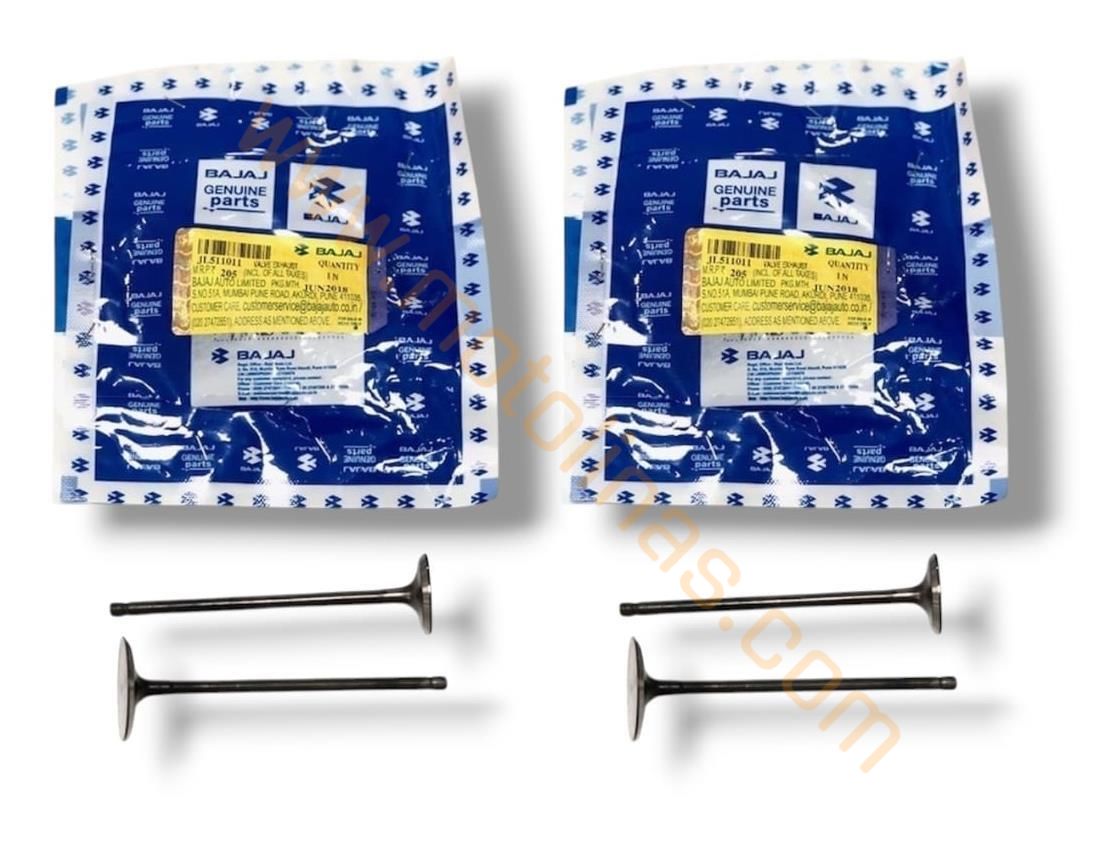 BAJAJ NS200 SUBAP TAKIMI 4 lü  ORJİNAL, RS200 SİBOB SETİ  NS200, RS200