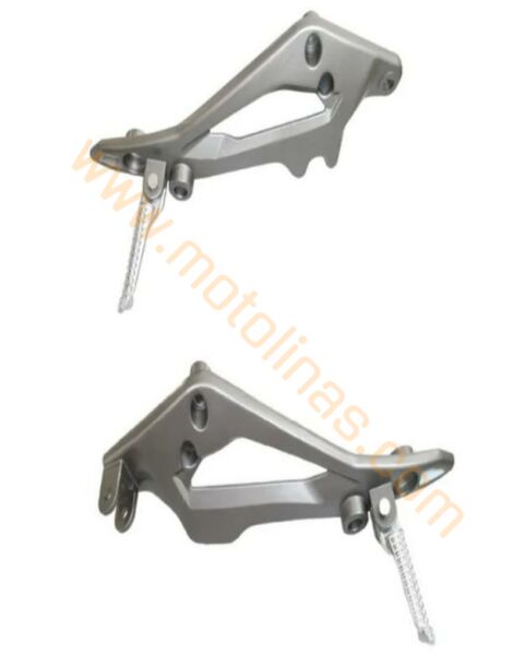 ARKA BASAMAK BRAKETİ KOMPLE SAĞ-SOL MH125 L DRİFT KD125 F KIDEN