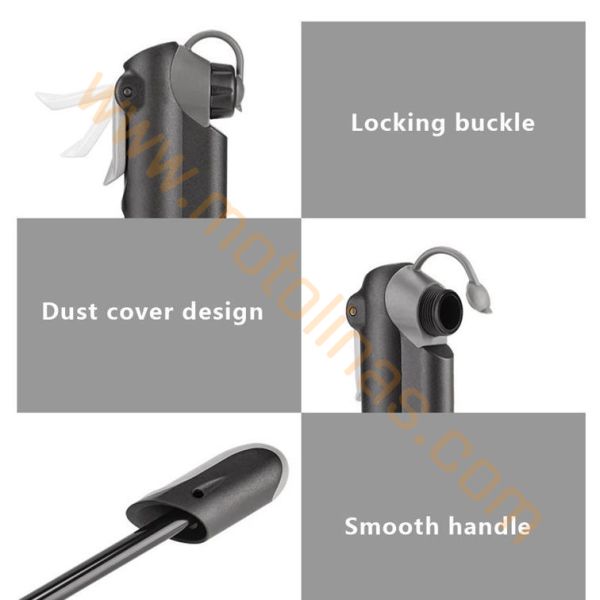 GIYO BİSİKLET E-SCOOTER POMPA GP-04S TOP İĞNESİ HEDİYELİ