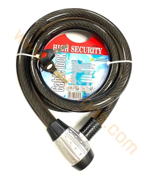 Zhongli Halat Kilit 25x200 cm Işıklı Anahtar – Motosiklet Bisiklet