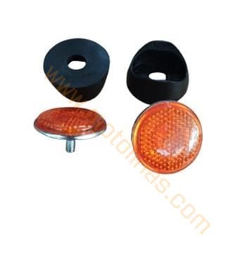 MOTOSİKLET MUHTELİF CG REFLEKTÖR TAKIMI 6mm TURUNCU
