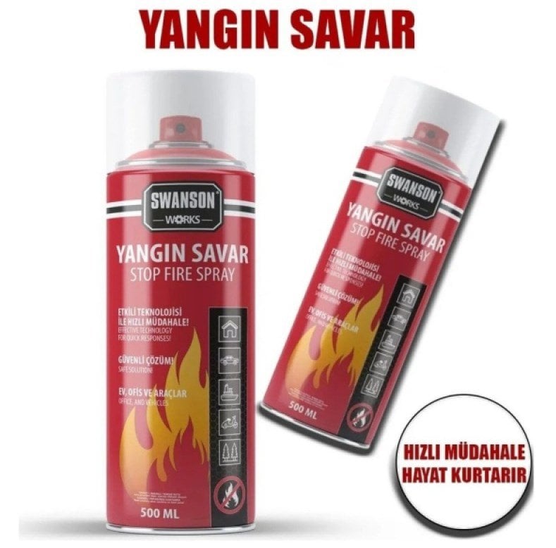 YANGIN SÖNDÜRME, YANGIN SAVAR SPREY 500 ML