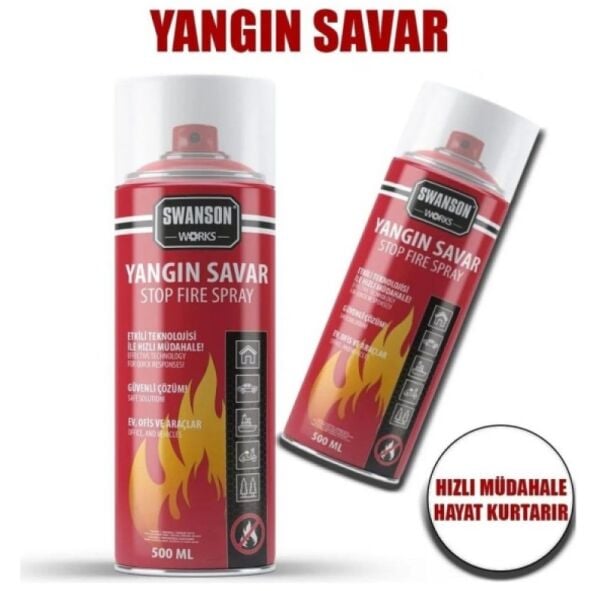 YANGIN SÖNDÜRME, YANGIN SAVAR SPREY 500 ML