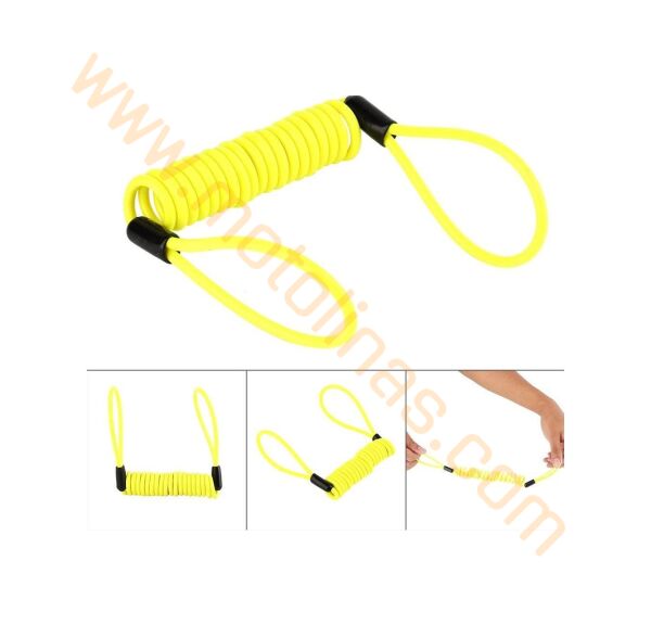 Disk Kilit Hatırlatma Kablosu 120 cm – Motosiklet Bisiklet