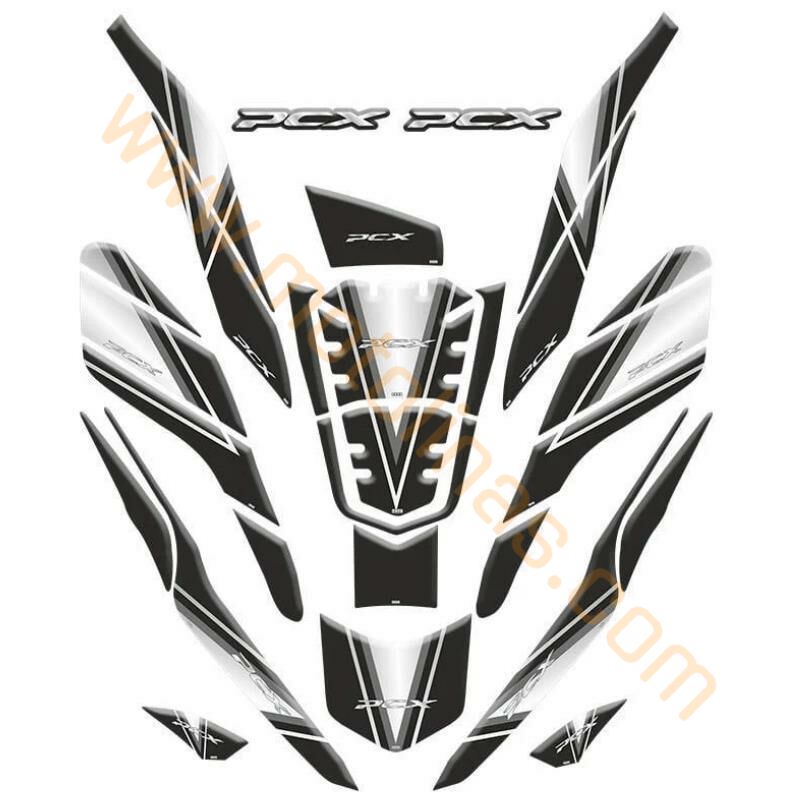 HONDA PCX 2021-2024 TANK PAD NO4 FULL SET 29 PARÇA