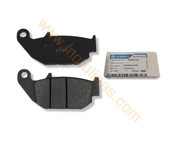 CF MOTO SR250 ARKA DİSK BALATA ORİJNAL, CFSR250 ARKA FREN BALATASI