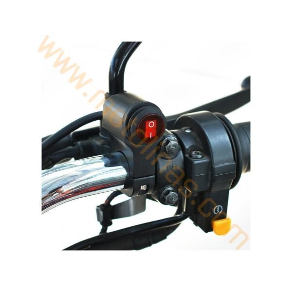 Motosiklet Sis Farı Tekli Körüklü Metal Aç Kapa Düğmesi, su geçirmez,sis farı düğmesi