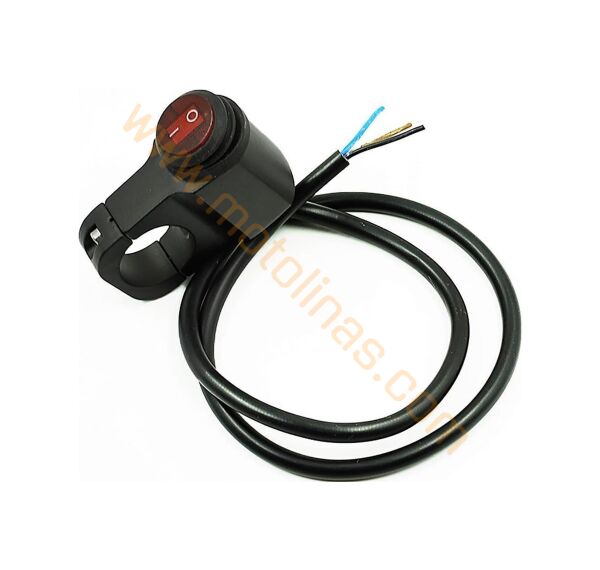 Motosiklet Sis Farı Tekli Körüklü Metal Aç Kapa Düğmesi, su geçirmez,sis farı düğmesi