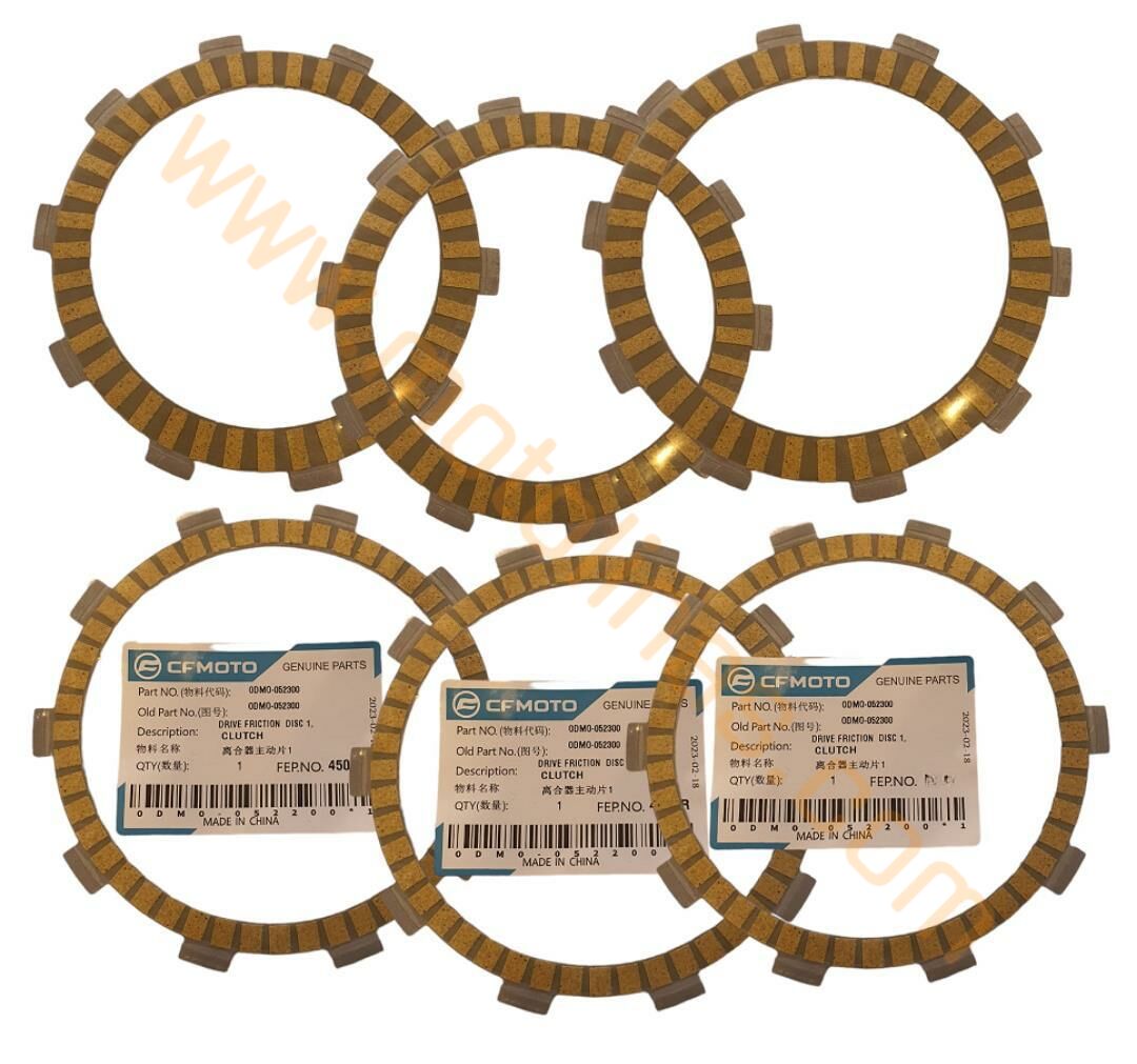 CF NK250 DEBRİYAJ BALATASI 3+3 10T (2022-....) CFMOTO 101/108-125-136 mm