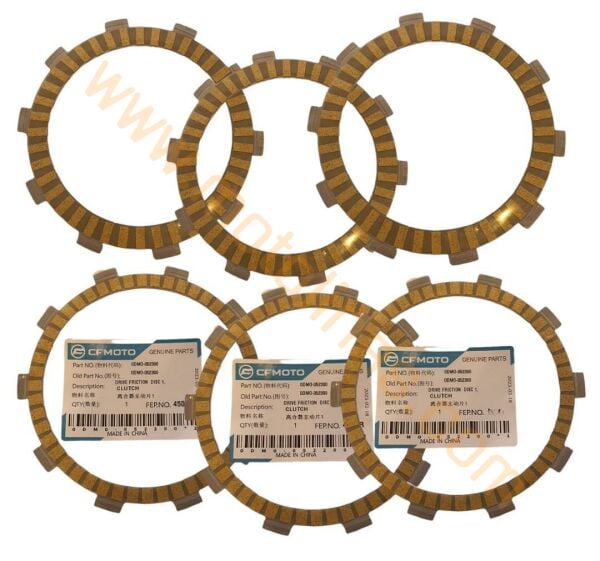 CF NK250 DEBRİYAJ BALATASI 3+3 10T (2022-....) CFMOTO 101/108-125-136 mm