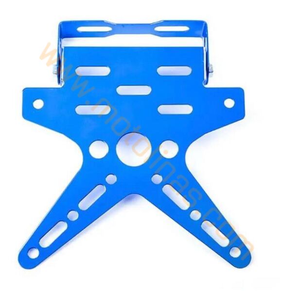 Motosiklet Atv Katlanabilir Plakalık MAVİ, PLAKALIK KATLANABİLİR MOTOSİKLET ATV