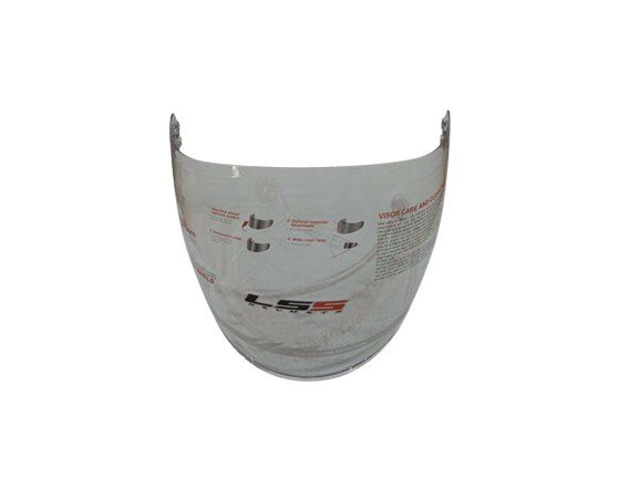Motosiklet Kask Camı Şeffaf Visor Çenesiz Kask LS5 Uyumlu Yedek Siperlik