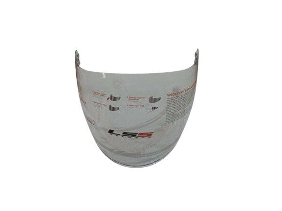 Motosiklet Kask Camı Şeffaf Visor Çenesiz Kask LS5 Uyumlu Yedek Siperlik