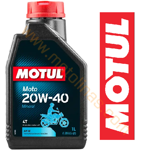 Motul 20W40 4T Mineral Motosiklet Yağı 1 Litre