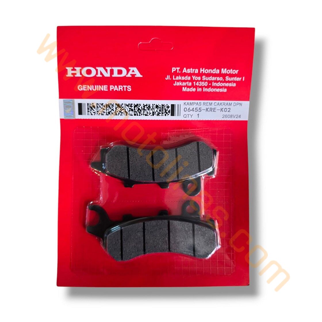 ÖN DİSK BALATA [ORJİNAL] - HONDA PCX125-150 ( 2018-2020 )