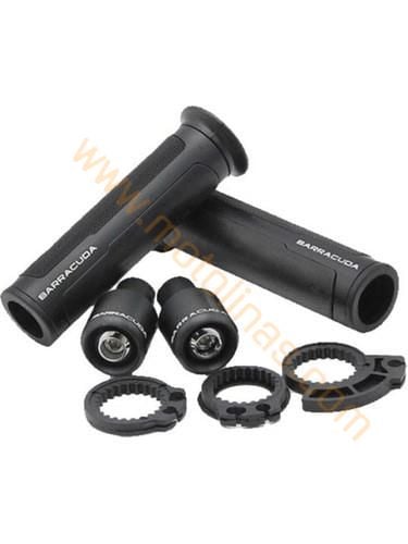 MOTOSİKLET BARACUDA ELCİK +TOPUZ TAKIM SİYAH UNİVERSAL
