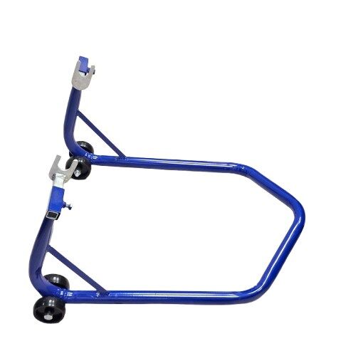 Motosiklet Kaldırma Sehpası Mavi Universal Arka Stand Tamir Bakım Sehpası
