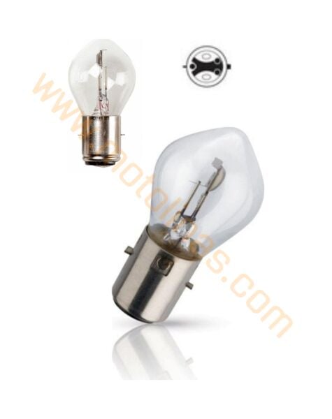 ÇİFT DUYU 12V 35/35 ÖN FAR AMPULÜ MOTOSİKLET BOSCH TİPİ [SARI] CG