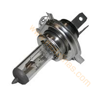 12V 35/35W HS1  Far Ampulü H4 Tip 3 FİŞLİ TAPLALI MONDİAL MARKA