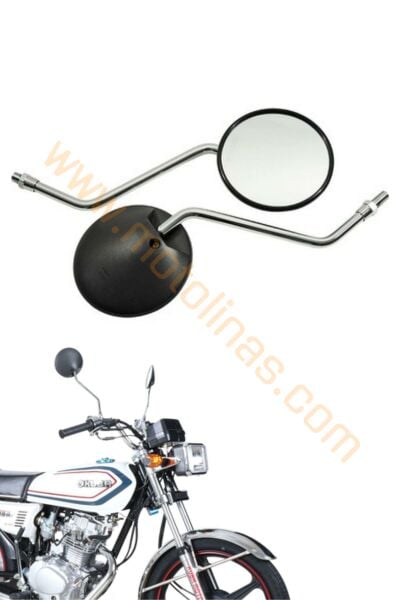 AYNA TAKIMI 10mm YUVARLAK SİYAH - UNİVERSAL