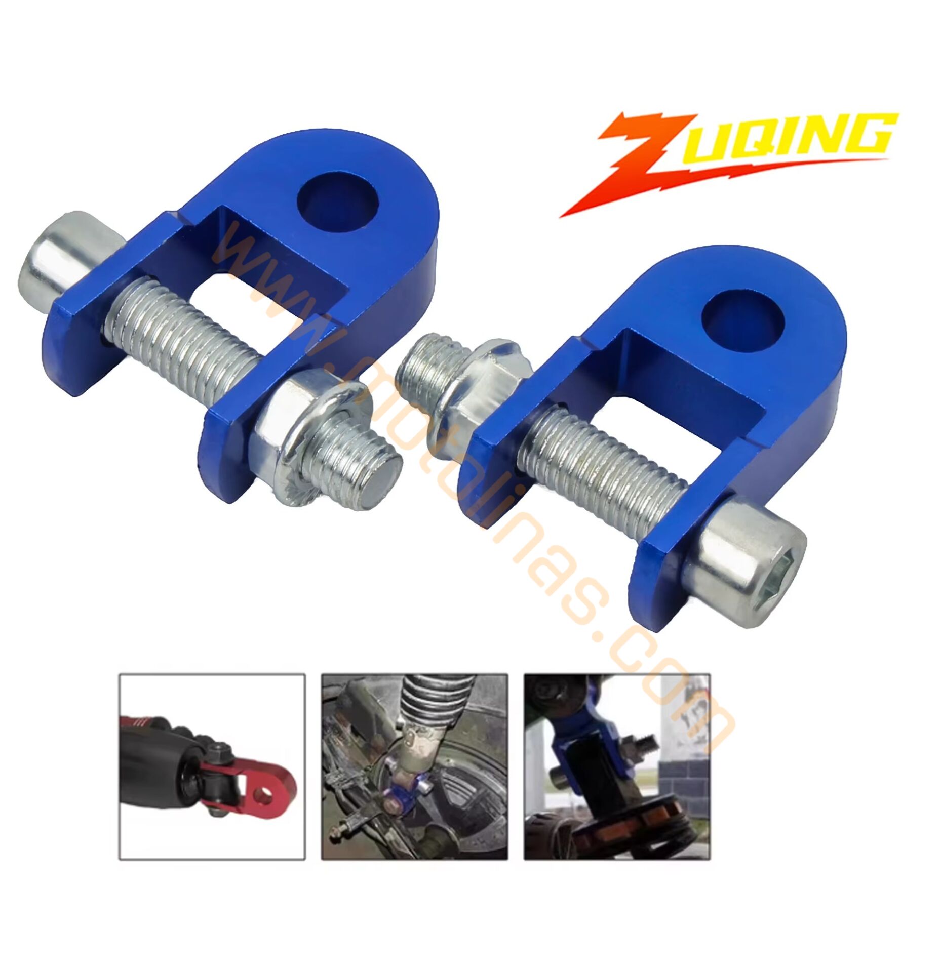 ARKA AMORTİSÖR YÜKSELTME APARATI 2 ADET [MAVİ] - UNİVERSAL