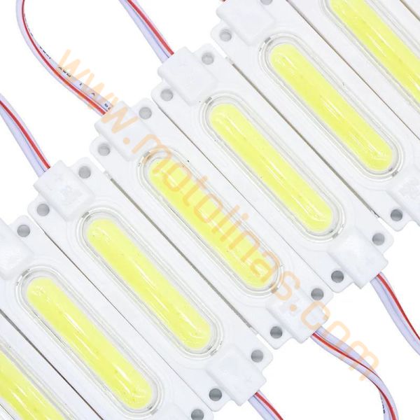 MOTOSİKLET PARMAK LAMBA MODÜL LED BEYAZ COB LED 10 LU PAKET FİYAT