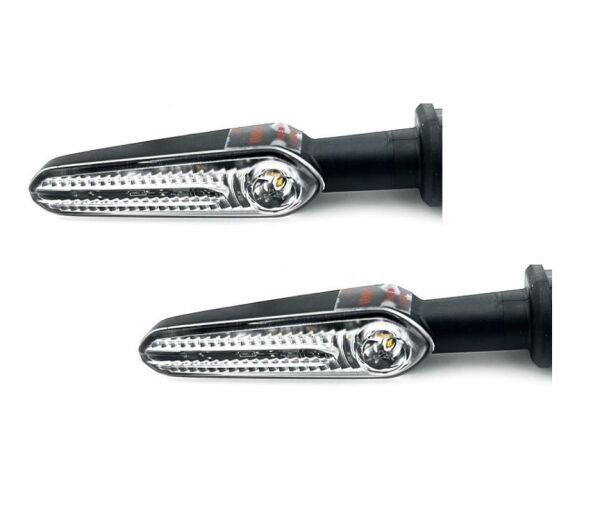 MOTOSİKLET LED SİNYAL SARI IŞIK - KAYAN LED TAKIM OPTİK CAMLI KIRILMAZ