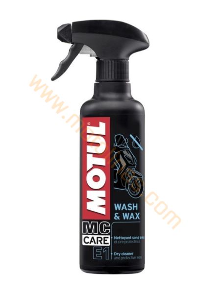 MOTUL MC CARE E1 WASH & WAX - SUSUZ YIKAMA VE CİLA