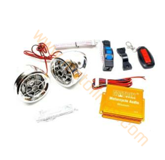 Motosiklet Mp3 Çalar Bluetooth+Işıklı+ Radyo + Alarm+ Usb girişi