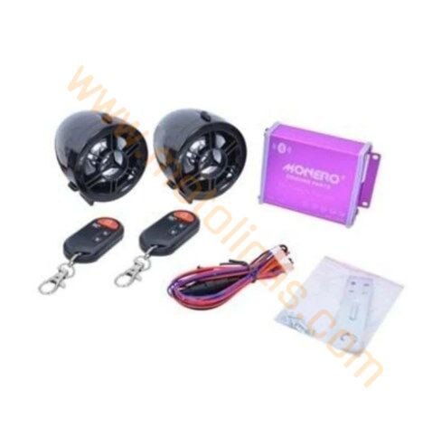 Motosiklet Mp3 Çalar Bluetooth+Işıklı+ Radyo + Alarm+ Usb girişi