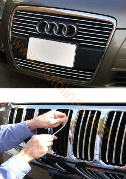 Geçmeli Kapı Koruyucu Çıta Krom (Nikelaj) 15 Metre – Universal 6 mm