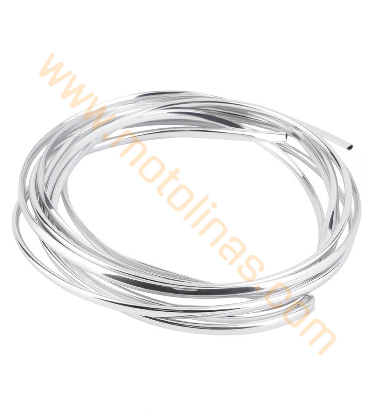 Geçmeli Kapı Koruyucu Çıta Krom (Nikelaj) 15 Metre – Universal 6 mm