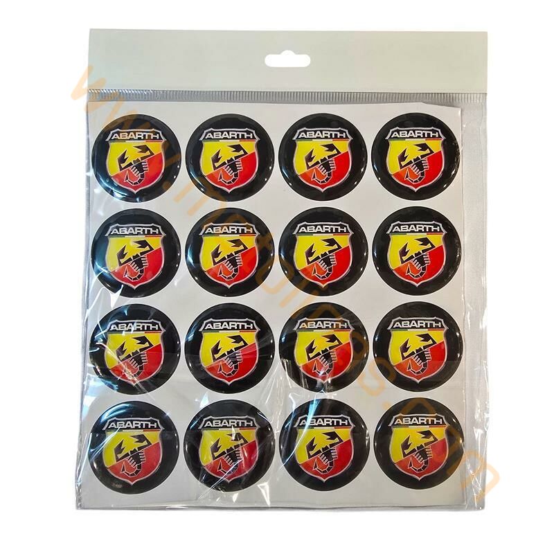 DAMLA ETİKET 5x5cm [16 ADET FİYATI] ABARTH TOPTAN FİYAT