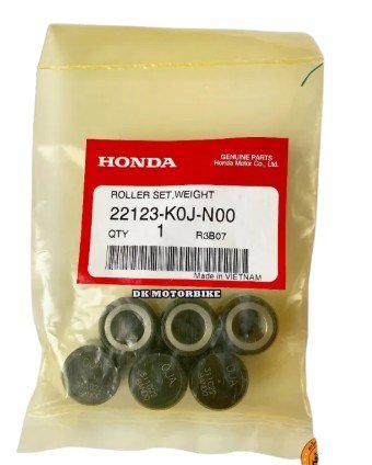 Honda Dio Ağırlık Seti Standart  22123-K0J-N00 Varyatör Ağırlığı Rulo Seti
