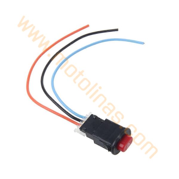 Motosiklet Dörtlü Düğmesi Kaplolu Universal