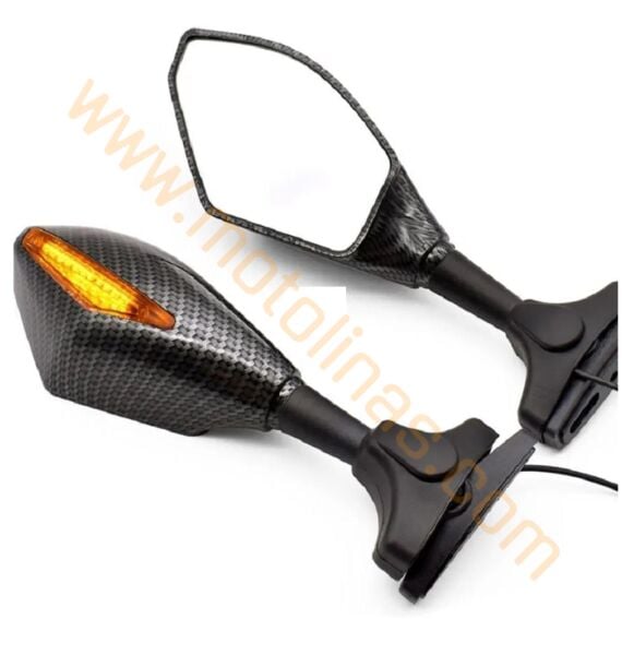MOTOSİKLET AYNA TAKIMI ARKASI VE İÇ AYNA SİNYALLİ , MOTOSİKLET AYNA